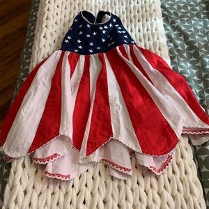 American flag dress
